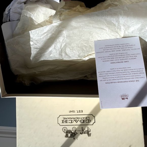 NWOT Coach Geri shoe - Picture 15 of 16